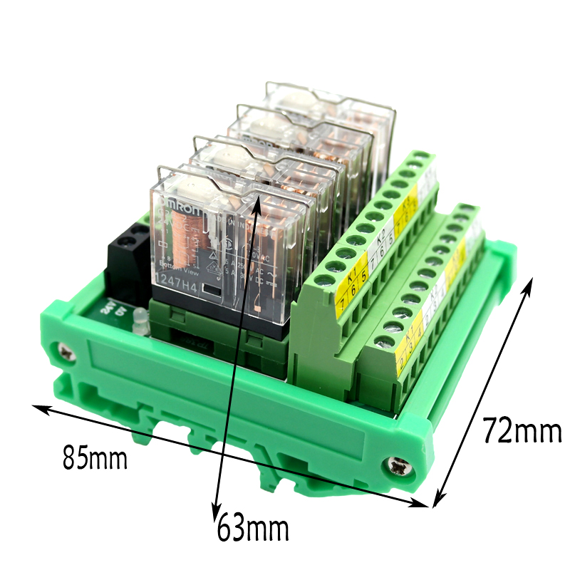 Relay 8 Channel Board - 12V 4 Channal Relay Module PLC
